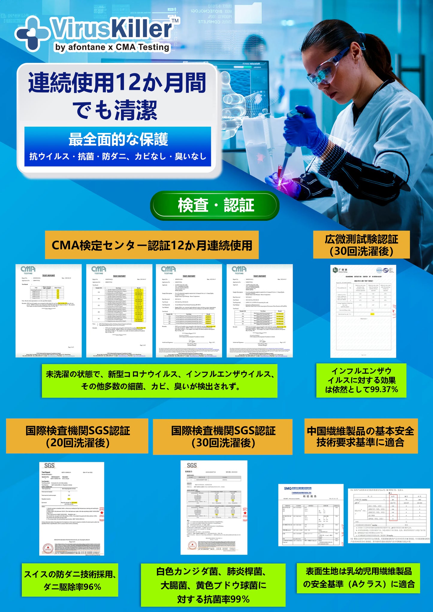 自潔免洗床品系列 #AT3201